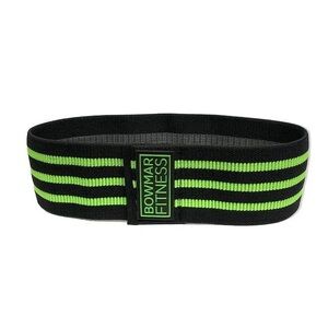 NWT Bowmar Fitness Black and Green Women's Booty Band Resistance